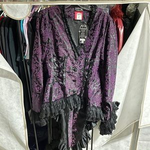 Living Dead Souls goth gothic lolita elegant victorian aesthetic corset jacket